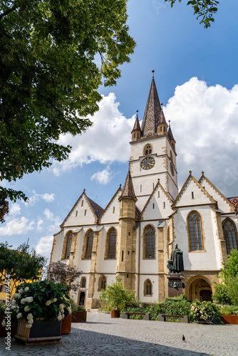 Saint Mary Evangelical Cathedral in Sibiu, Romania
