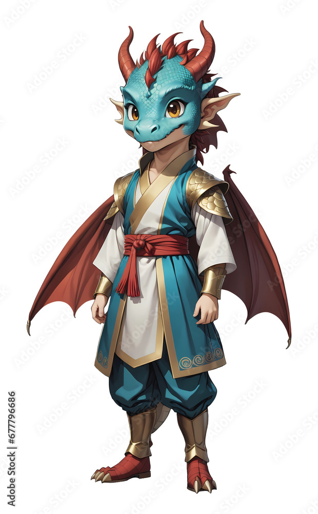 Dragon korean costume