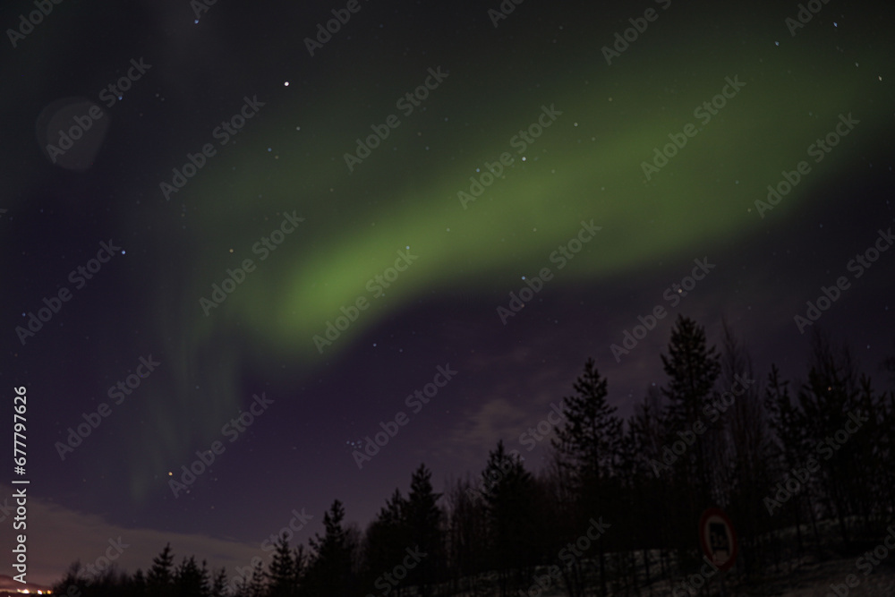 Naklejka premium Dancing Lights