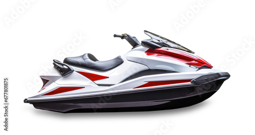 Jet ski isolated from transparent background © Miquel