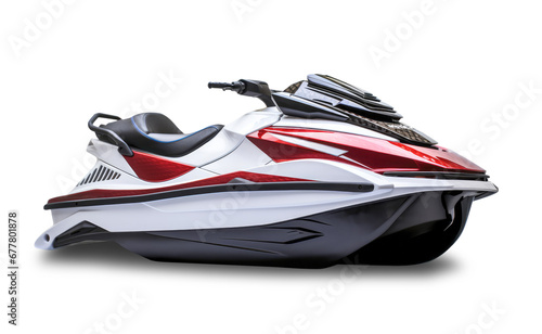 Jet ski isolated from transparent background © Miquel