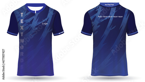 Blue Sports Jersey