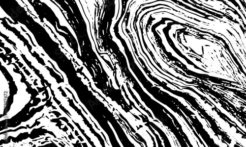 Grunge detailed black abstract texture. Vector background.