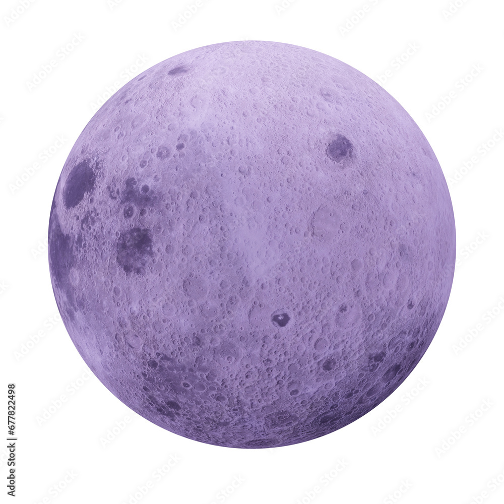 Full moon isolated on transparent Full moon isolated on transparent