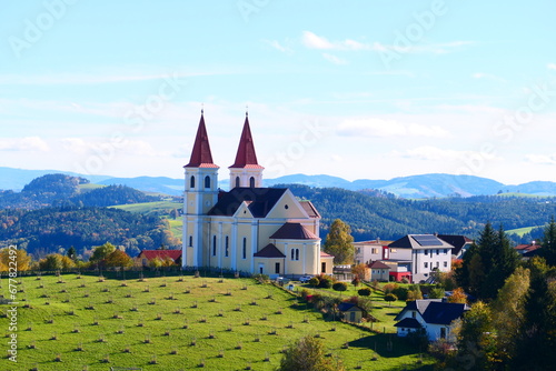 Kaltenberg mit Wallfahrtskirche Maria Schnee photo