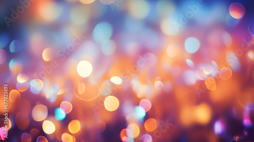 abstract bokeh background