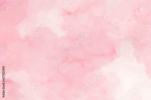 Pink watercolor abstract background. Watercolor pink background, Abstract pink texture.