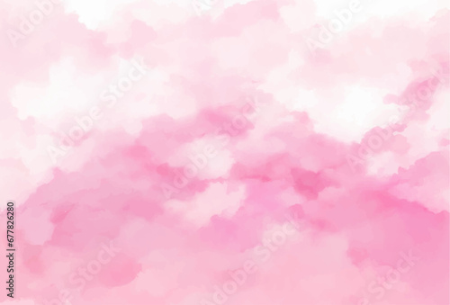 Pink watercolor abstract background. Watercolor pink background. Abstract pink texture