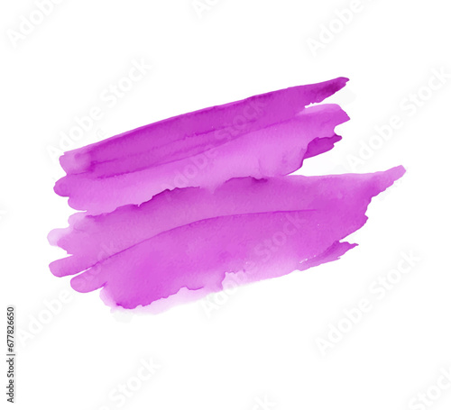 Pink watercolor splash background for your design, watercolor background concept