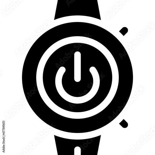  Smartwatch shutdown icon