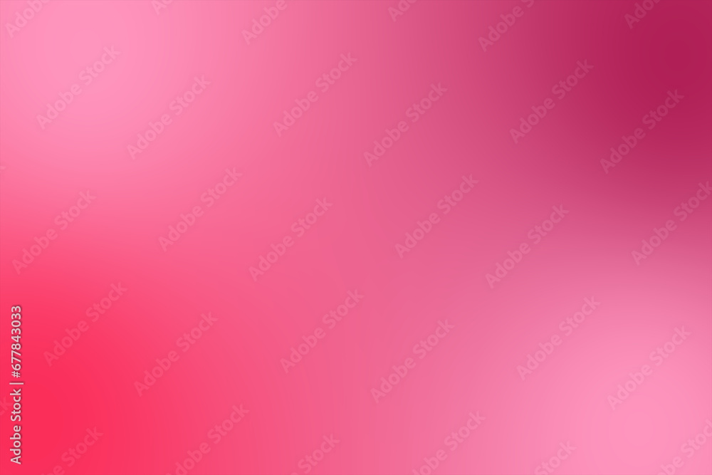 Red gradient background. 2d render blur backdrop