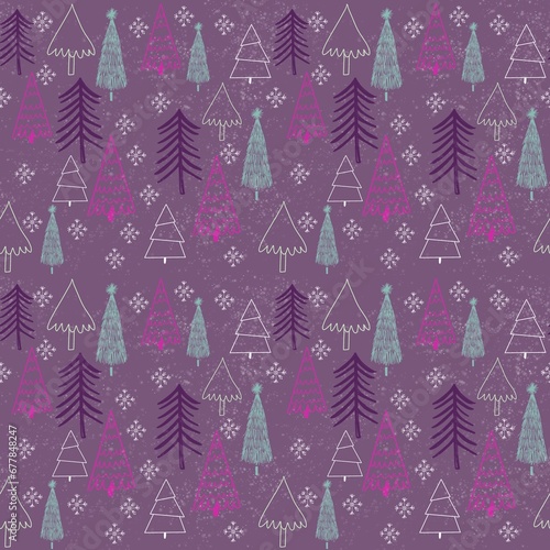 christmas seamless pattern