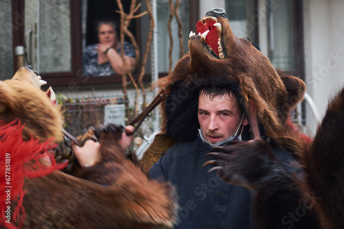 New Year's masks, traditions, carolers and customs in Romania photo