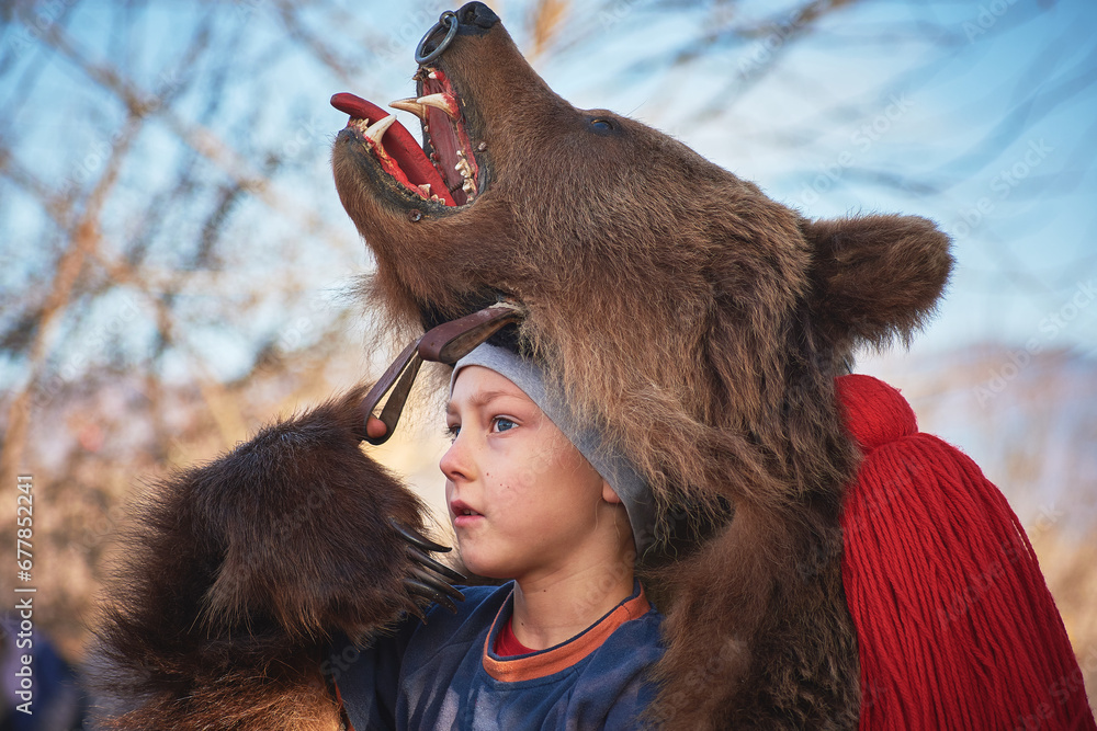 New Year's masks, traditions, carolers and customs in Romania