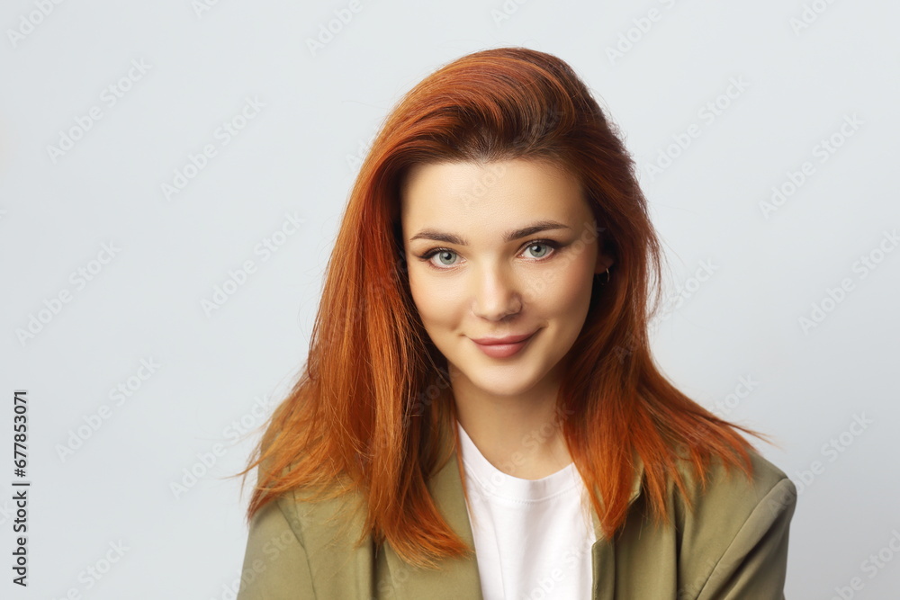 business headshot of a young beautiful women business headshot of a young beautiful women