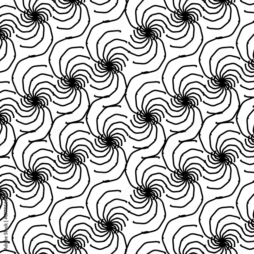 graphic geometric black line art brush zigzag design pattern background texture abstract 