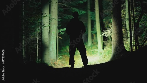 Search Crew with Powerful Flashlight photo