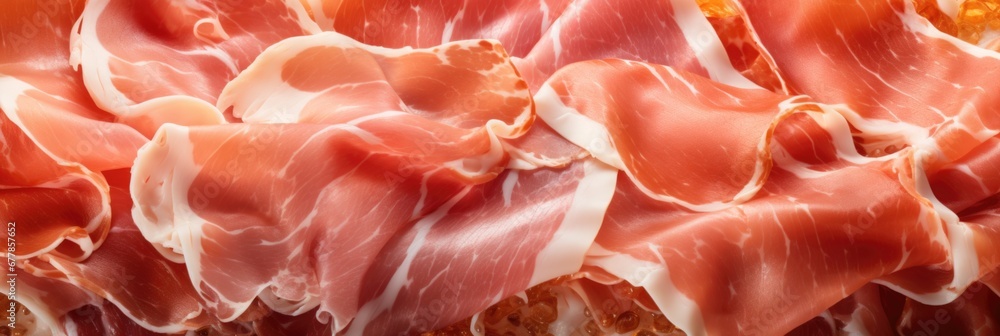 Bacon meticulously chopped and beautifully marbled Bacon meticulously chopped and beautifully marbled
