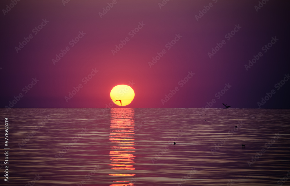 sunrise at the Black Sea, Romania
