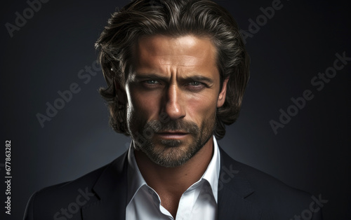 A handsome billionaire