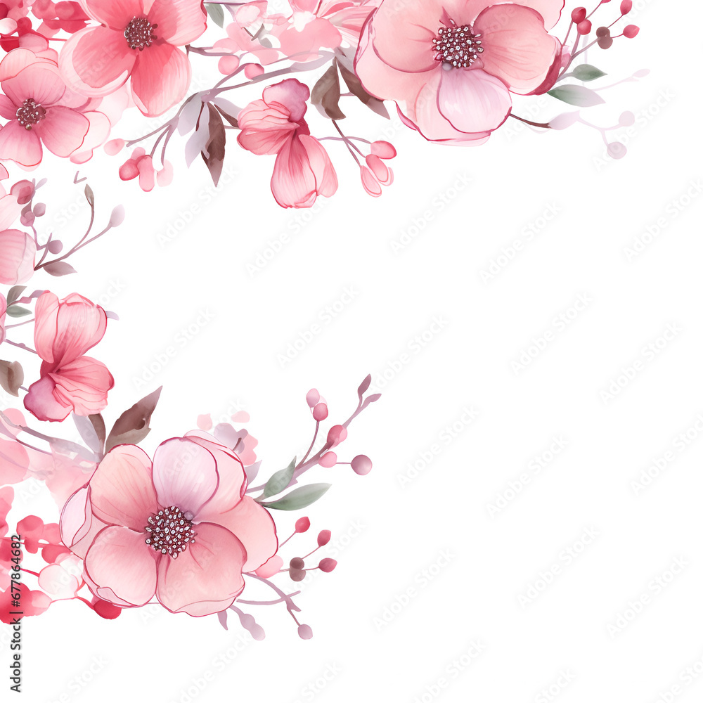 flower bouquet , isolated on white background, ai generated flower bouquet , isolated on white background, ai generated