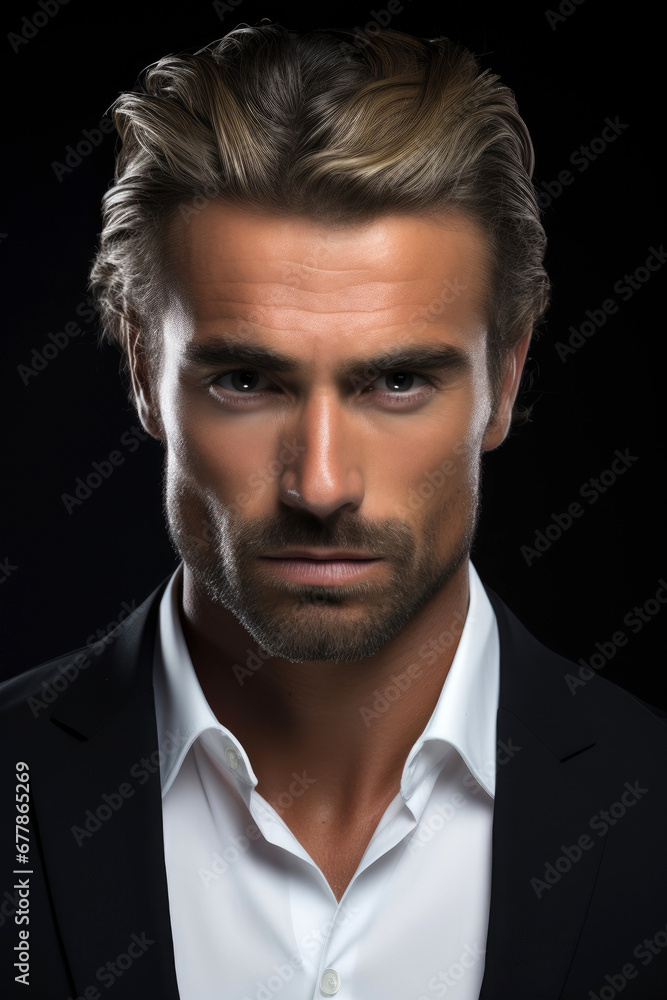 A handsome billionaire A handsome billionaire