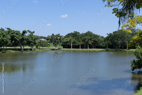 Engordadouro Park in the city of Jundiai  Sao Paulo  Brazil