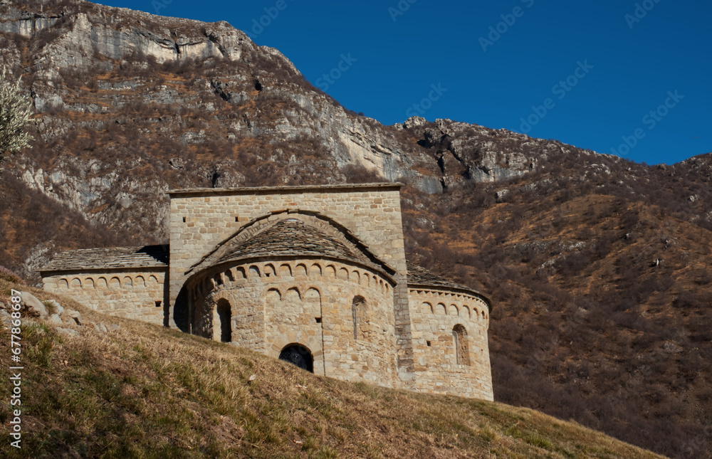 Abbey of San Pietro al Monte. Abbey of San Pietro al Monte.