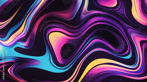 Abstract neon background. Nostalgic neon colors