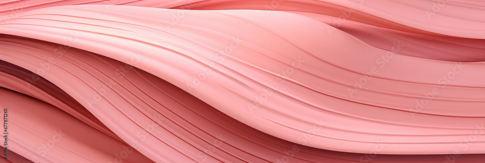 Abstract, wavy, pink background with wood texture. Abstract, wavy, pink background with wood texture.