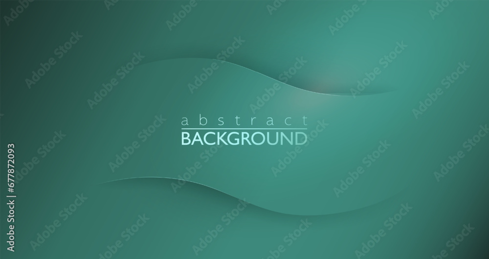 Abstract luxury dark turquoise template design. Contemporary style graphic. Vector illustration for presentation, banner, cover, web, flyer, card, poster, wallpaper, texture, slide, social media.