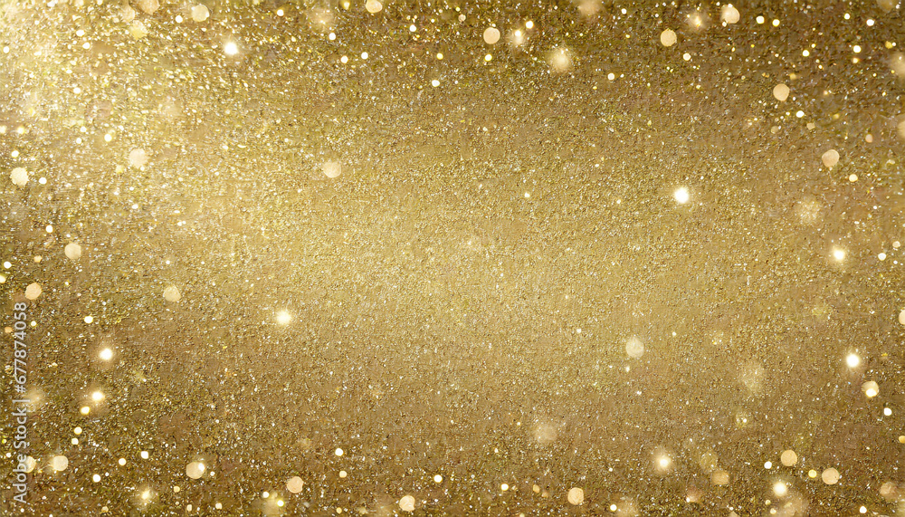 light christmas golden luxury glitter background