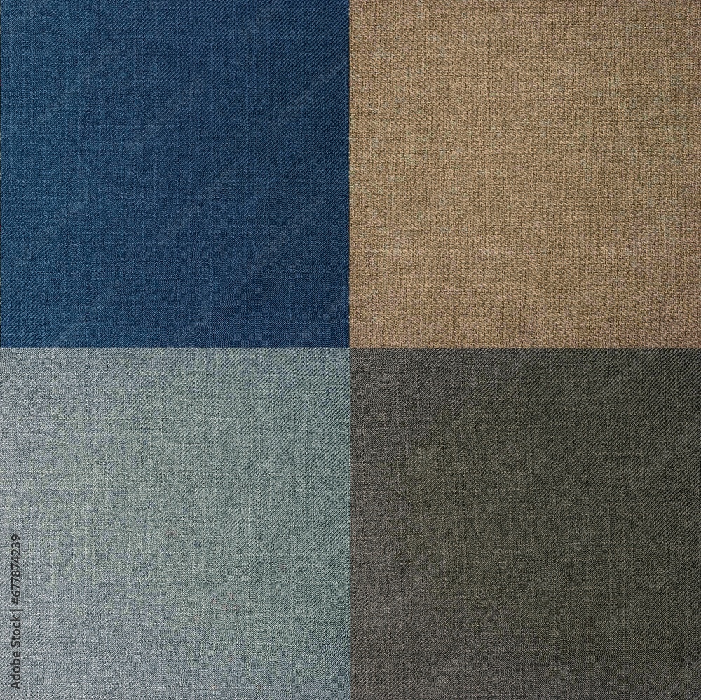 Fototapeta premium Cloth pattern background illustration, decor template for design purposes
