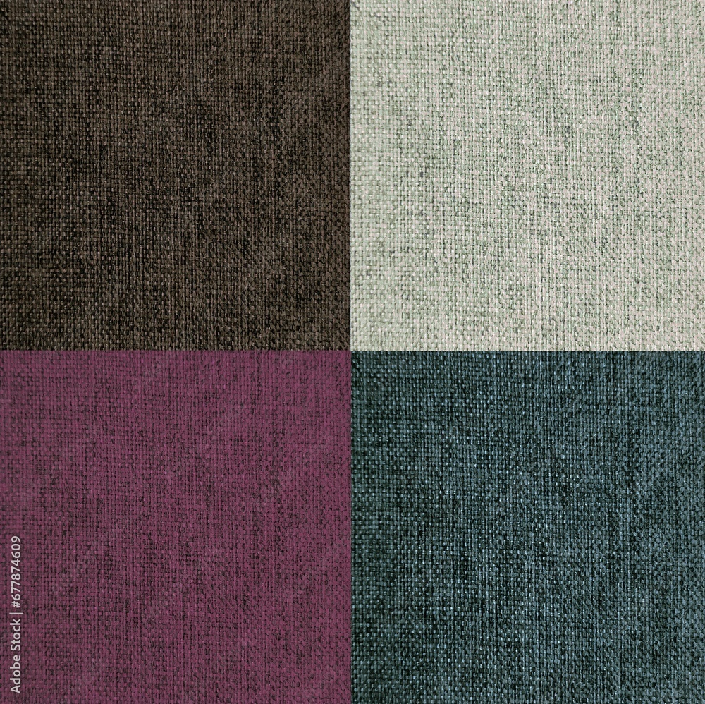 Fototapeta premium Cloth pattern background illustration, decor template for design purposes