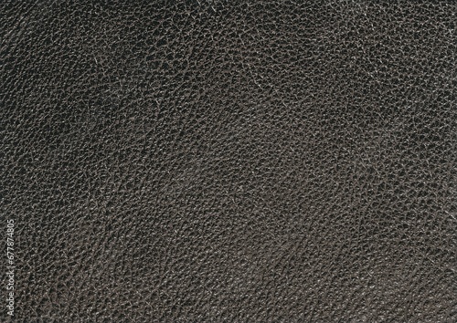 Leather texture background, brown leather material pattern close view square illustration