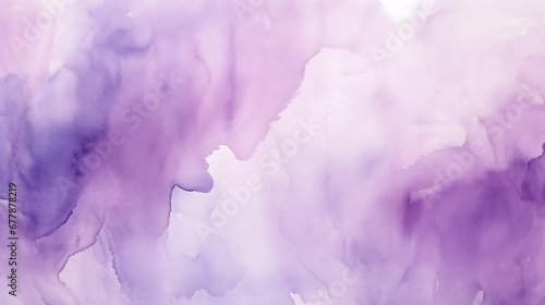 Royal Hues: Abstract Purple Watercolor Paper Texture for Web Banners  © Konrad