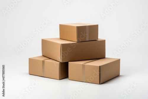 cardboard box packages