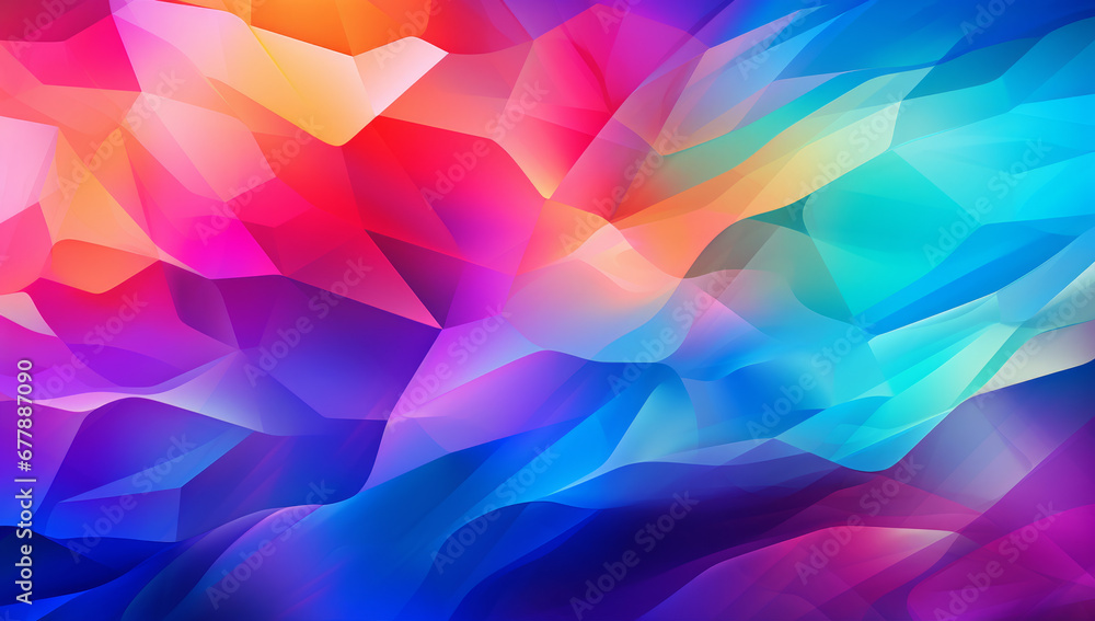 Elegant wavy formations of ribbons in a surreal 3D, Blue and purple gradient background, Colorful abstract. Iridescent Harmony: Abstract Wavy Multi-Colored. Website template concept Elegant wavy formations of ribbons in a surreal 3D, Blue and purple gradient background, Colorful abstract. Iridescent Harmony: Abstract Wavy Multi-Colored. Website template concept