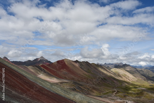 Rainbow mountain in Andes | Peru