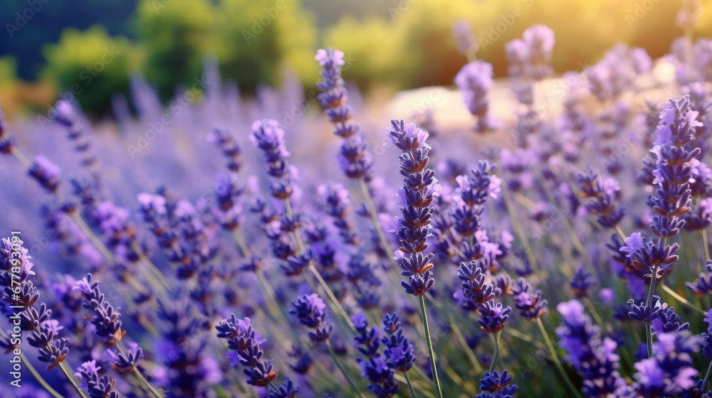 Obraz premium Lavender Natural Colors , Background For Banner, HD