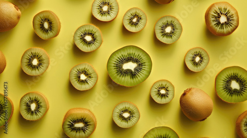 Kiwifruit Natural Colors , Background For Banner, HD