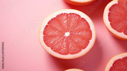 Grapefruit Natural Colors , Background For Banner, HD