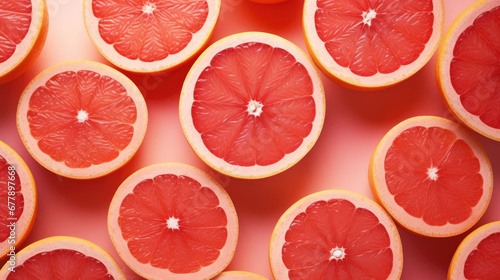 Grapefruit  Natural Colors   Background For Banner  HD