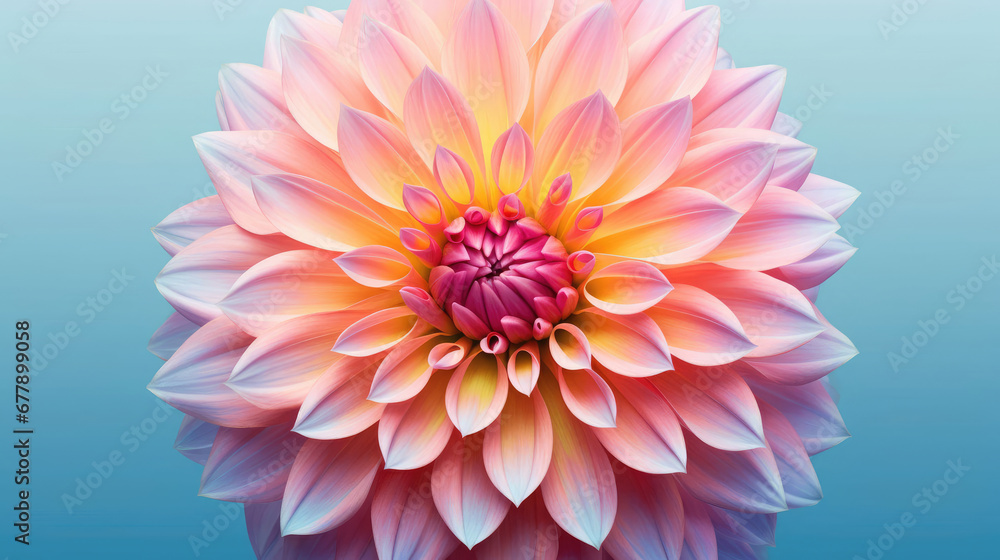 Dahlia Natural Colors , Background For Banner, HD