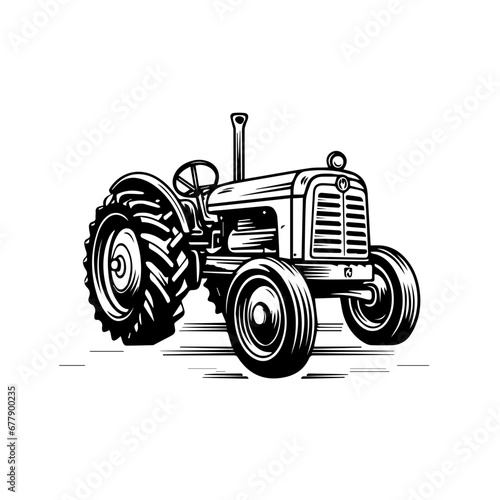 Tractor Vector