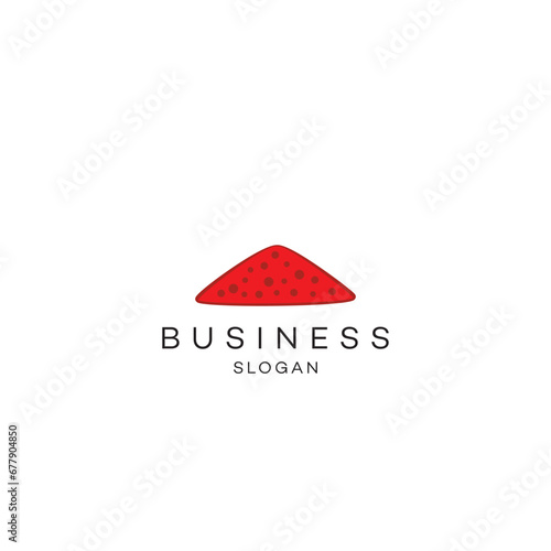 Pizza food restaurant kitchen cooing cook shelf premium business solution abstract Logo Icon design vector modern minimal style illustration emblem sign symbol logotype