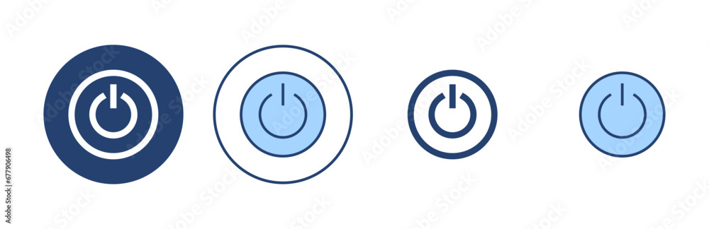 Power icon vector. Power Switch sign and symbol. Electric power Power icon vector. Power Switch sign and symbol. Electric power