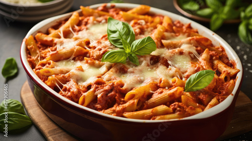 Baked Ziti Natural Colors Minimalist, Background For Banner, HD