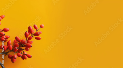 Barberry Natural Colors Minimalist Bright, Background For Banner, HD © ACE STEEL D