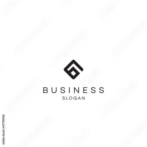 Geometric creative studio fashion inferior design Premium business solution Abstract Logo Icon design vector modern minimal style illustration emblem sign symbol logotype